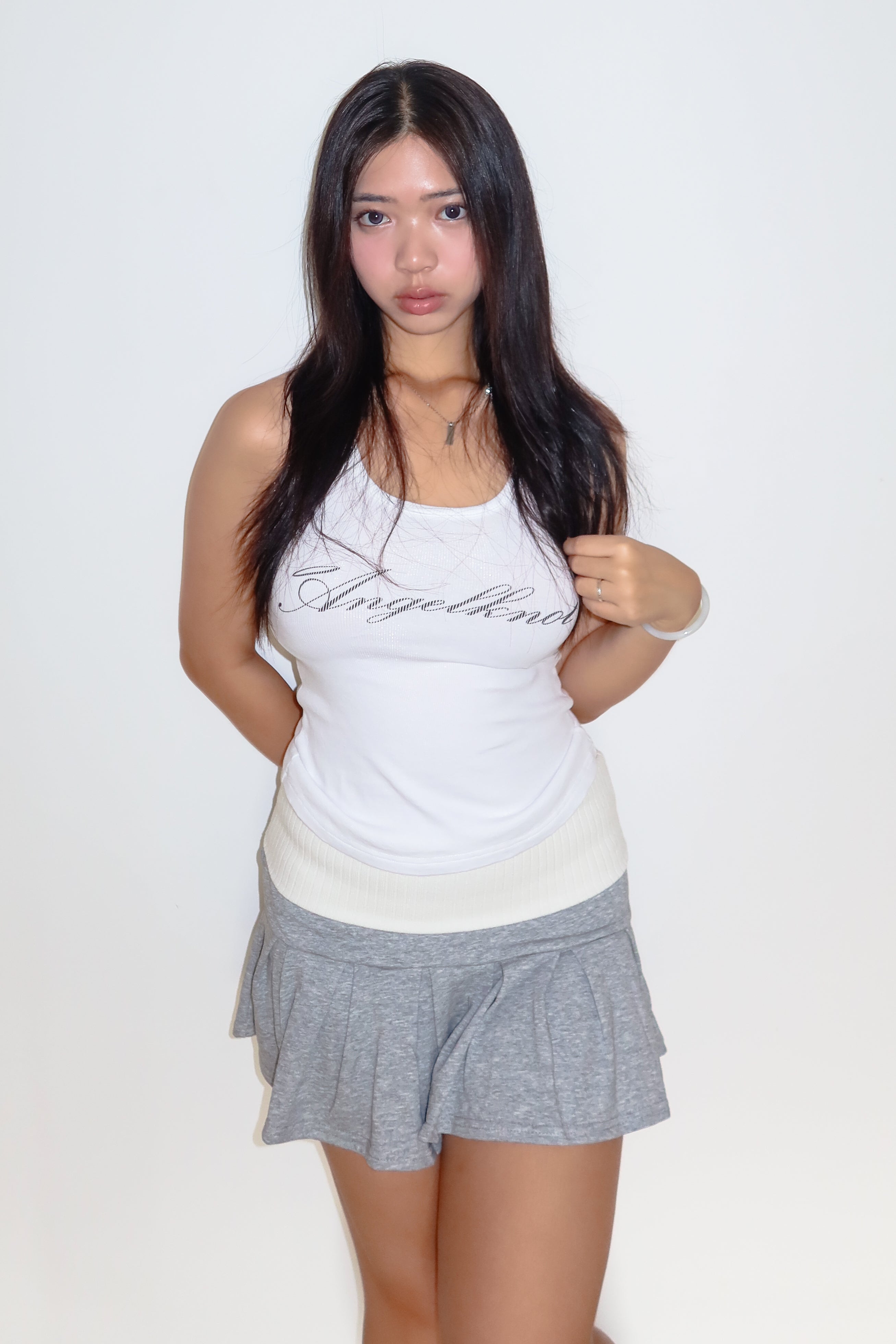 ANGELKNOT cotton tank top