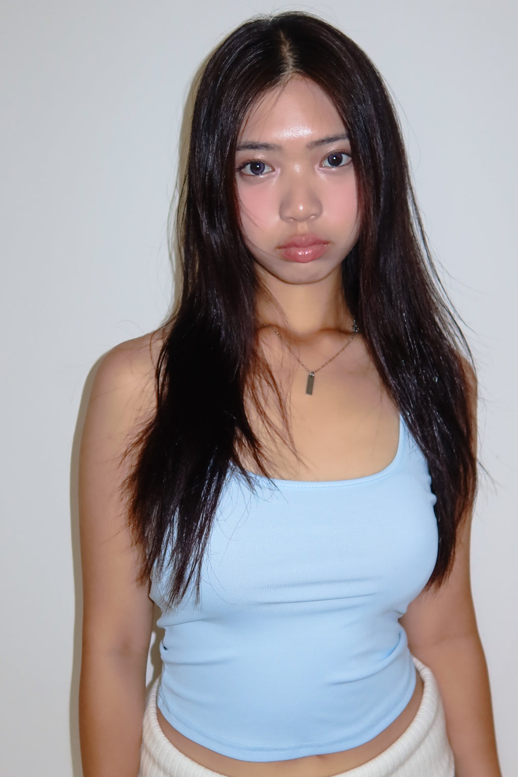 angel tide strap halter top